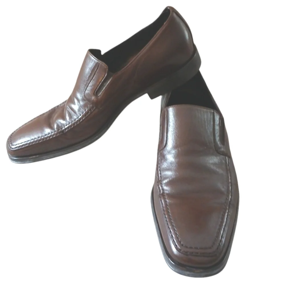 Bruno Magli Men’s Raging Dark Brown Dress Shoes size 10